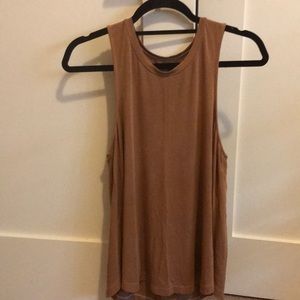 Burnt Orange American Eagle Tank Top Size SMALL